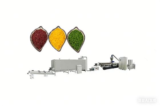 Thiết bị chế biến gạo dinh dưỡng 100kg mỗi giờ Máy chế biến gạo dinh dưỡng Để bán