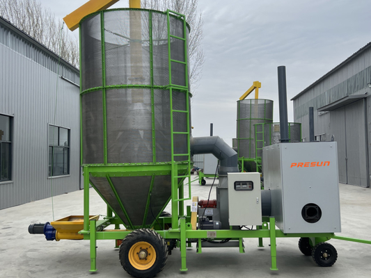 5 Tons Maize Portable Dryer Machine With Diesel Burner System