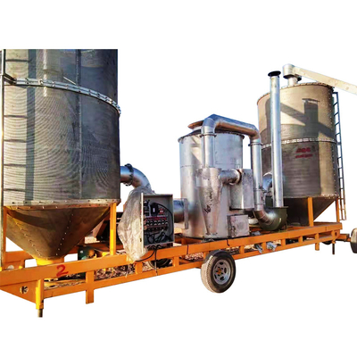 4 Tons Portable Corn Dryer Machine 20 Tons Per Day Mobile Corn Dryer