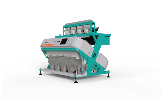 256 Channels Grain Red Lentil Dal Beans 4-chute Color Sorter Sorting Machine