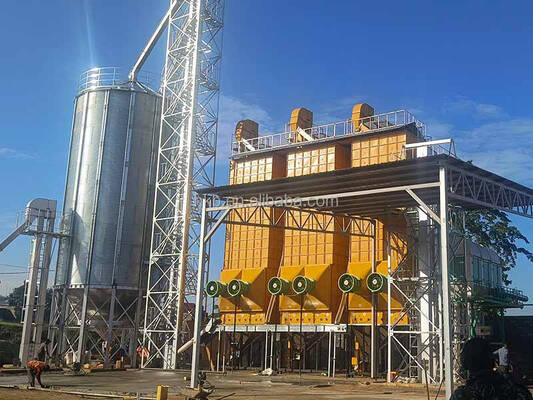 40 tons maize dryer machine tower automatic maize dryer vertical tower dryer 40 tons