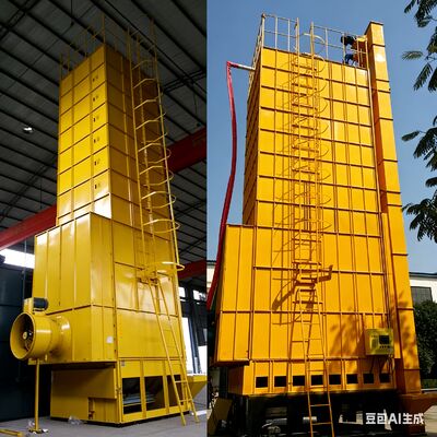 Giá tốt Máy làm khô hạt cọ hạt giống máy làm khô cây tháp 15 tấn máy làm khô tự động bán trực tuyến