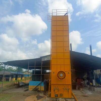 Máy sấy gạo loại lô với công suất 20 tấn và chế biến toàn thời gian để sấy gạo lưu thông ở nhiệt độ thấp