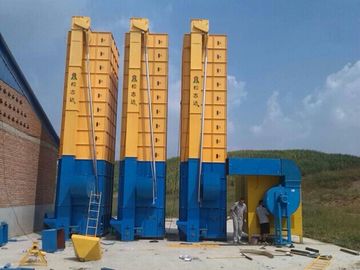 Batch Type Wheat Dryer Machine 24 Tons Capacity Double Centrifugal Fan