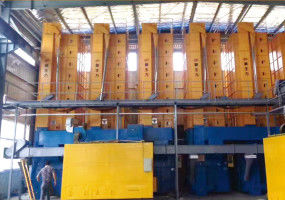 Indirect heating raw rice dryer automatic SS rice dryer 60 tons capacity batch dryer