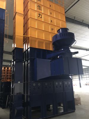 Batch 14000m3/H Corner Box Sesame Mesh Belt Dryer
