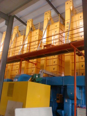 15000KG Circulating Biomass Corn Grain Bin Dryer Systems