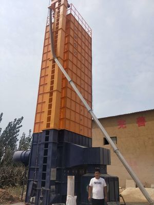 Multifunctional Furnace  14000m3/H Tower Mini Paddy Dryer For Rice Mill