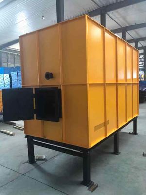 Charcoal 4000kg Rice Husk  Paddy Hull Stove With Cyclone
