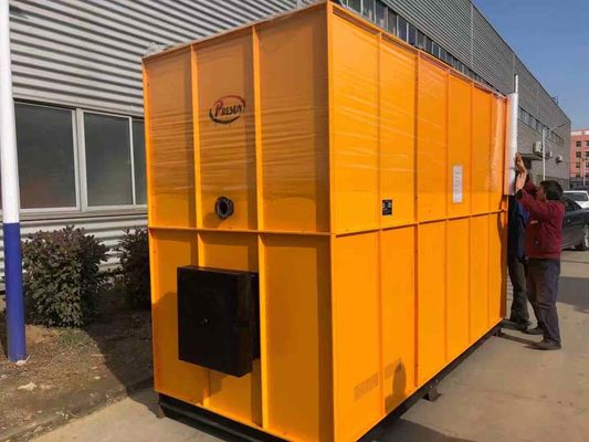 Through Heat Exchanger 30T Rice Husk Burner Stove With Auto Feeder