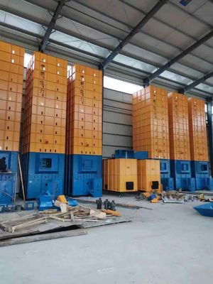 Even blend 9.95kw 10T Batch Type Dryer Machine For Rice Mill