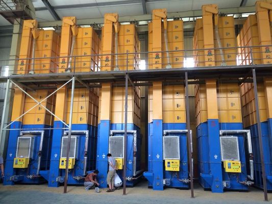 15 Tons Full Automation Continous Steamed Raw Paddy Dryer