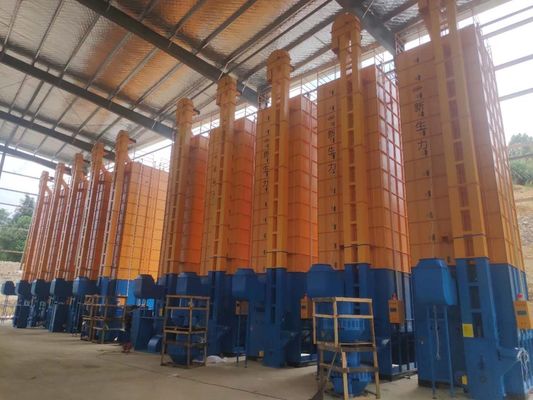 ISO 400 TPD Paddy Dryer Machine With Large Spiral Feeder