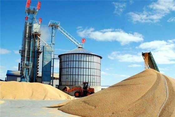 Heat Recycling 25TPD Corn Dryer Machine Without Pollution