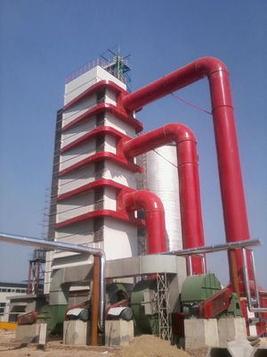 Heat Recycling Mixed Flow 25T/H Maize Drying Machine With Air Foils