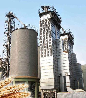 Volumetric Discharge  Economical 310kw Mixed Flow  Maize Drying Machine
