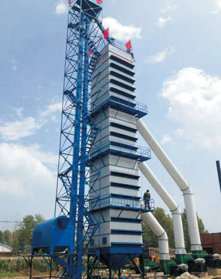 20TPH Grain Drying Mechanical Corn Cob Dryer Negative Pressure