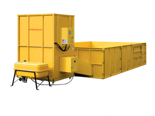 Máy sấy giường Presun 4mt Máy sấy ngũ cốc sưởi gián tiếp In Tanzania