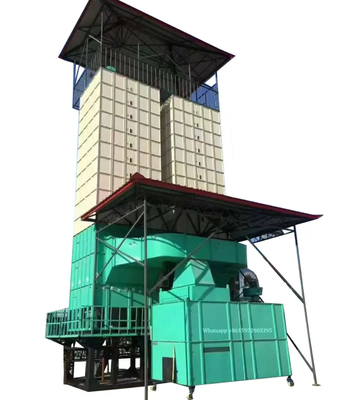 30 Tons Outdoor Vertical Paddy Dryer Machine With Circulating Batch System