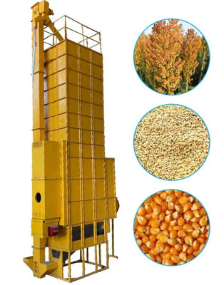 Máy làm khô gram xanh hỗn hợp dòng chảy Máy làm khô gram lưu thông 20 tấn