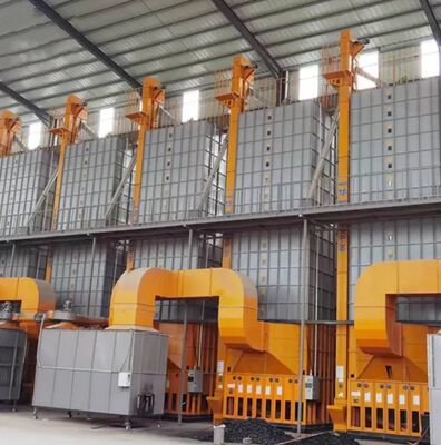 Giá tốt Thép không gỉ 14000m3 / H Luồng khí Máy sấy thóc thô Lớp đa kênh trực tuyến