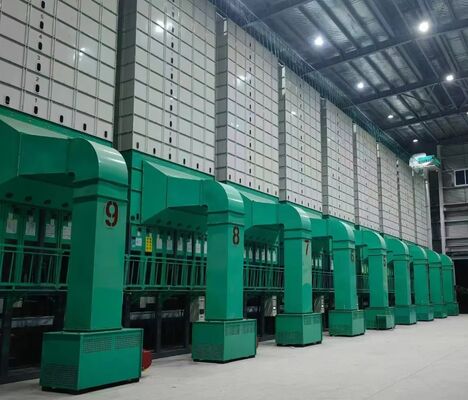 Máy sấy lúa thẳng đứng loại 210 tấn Điều khiển bằng tay