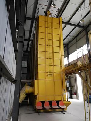 Giá tốt Máy sấy ngũ cốc tự động loại lô với lò đốt Husk 15 tấn trực tuyến