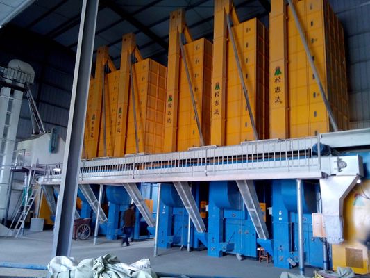 20000K 20 Tons Paddy Dryer Machine Rice Mill For Biomass Material